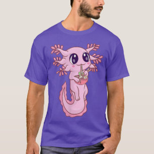 Ramen Axolotl Kawaii Anime Japanisches Lebensmitte T-Shirt