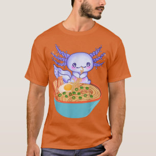 Ramen Axolotl Kawaii Japanische Anime Girls Teens  T-Shirt