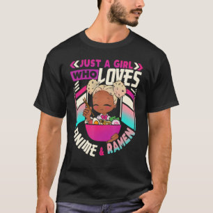 Ramen Black Girl T-Shirt
