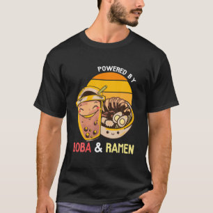 Ramen Boba Tea K-Pop Japanisch Noodles Anime T-Shirt
