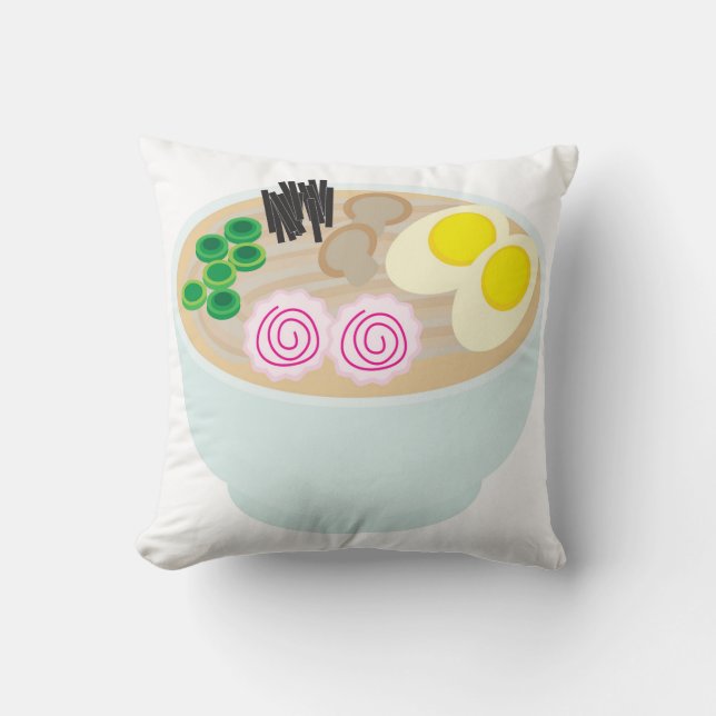 Ramen Bowl Kissen (Vorderseite)
