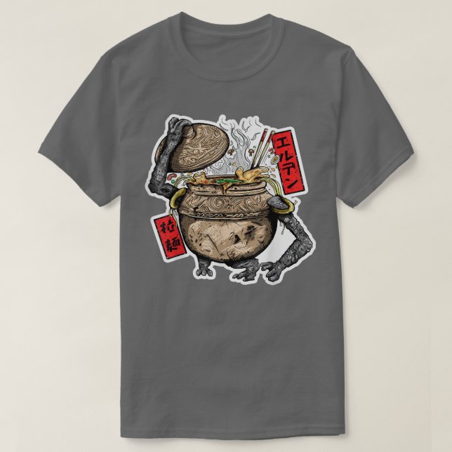 Ramen Bowl Nerdy Gamer Video Game Player Boys Tee (Design vorne)