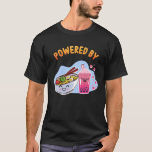 Ramen Bubble Tee T Boba Noodles Japanischer Anime