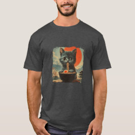 Ramen Cat, Japan Food Cat T-Shirt
