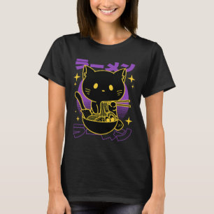 Ramen Cat Japanisch T-Shirt