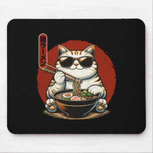 Ramen Cat Kawaii Anime Japanisch Kawaii Neko 1 Mousepad