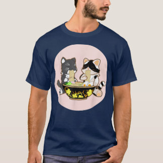 Ramen Cats Anime Kawaii Japanisches Geschenk Kitty T-Shirt