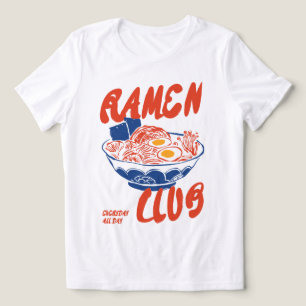 Ramen Club Nudelschale Japanisches Essen Tri-Blend Shirt