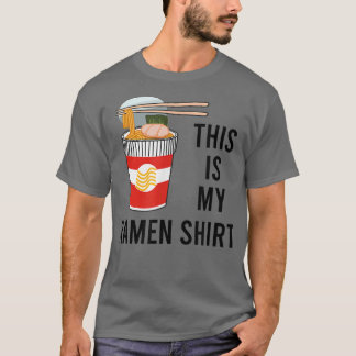 Ramen Design Japanisch Food Art Ramen Noodles T-Shirt