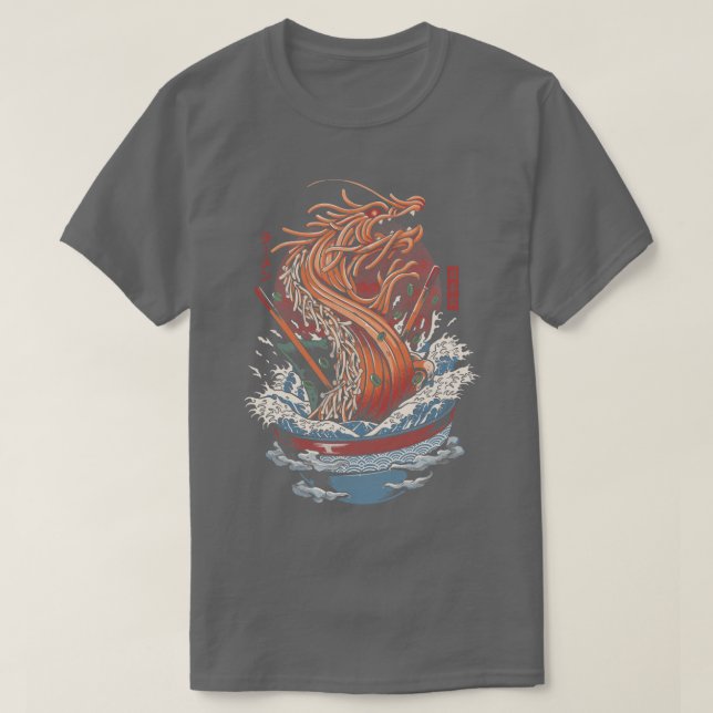 Ramen Dragon T-Shirt (Design vorne)