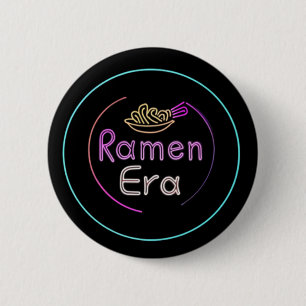 RAMEN ERA, japanisches Essen, NEON STYLE Button