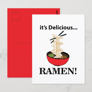 Ramen Es ist leckeres Ramen Postkarte