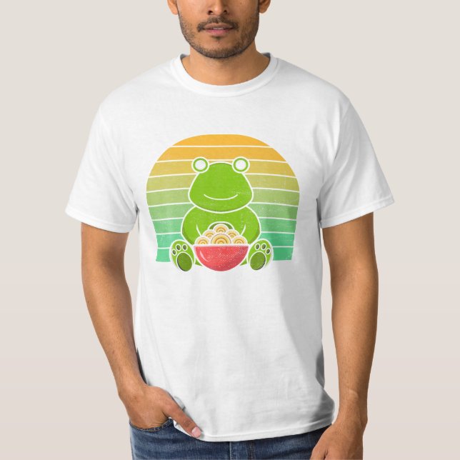 Ramen Frog Shirt (Vorderseite)