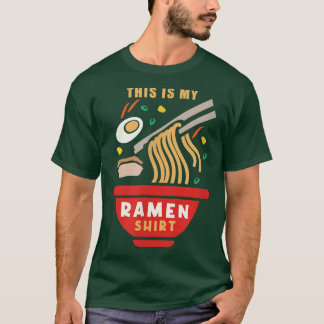Ramen Funny Sprichwort Noodle Fan japanisches Esse T-Shirt