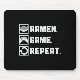 Ramen Game Wiederholen Nudel Videospiele Konsole G Mousepad