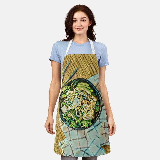 Ramen Geburtstagsgeschenk Schürze (Getragen)