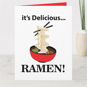Ramen It's Delicious Ramen Karte