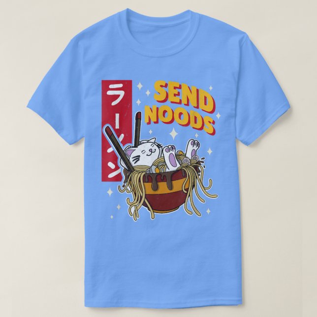 Ramen Japan Noodles Noodle Japanische Küche 1305 T-Shirt (Design vorne)