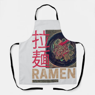 Ramen Japanese Noodle Anime Vintag Schürze