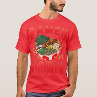 Ramen Japanisch Anime T-Shirt Food Lover Niedlich 