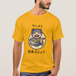 Ramen Japanischer Koch T-Shirt