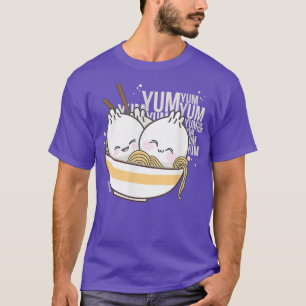Ramen Kawaii Bao Dim Sum Yum Yum Anime Lovers T-Shirt