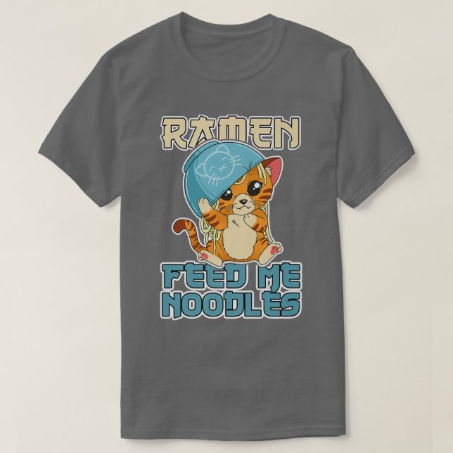 Ramen Kawaii Cat1917 T-Shirt (Design vorne)
