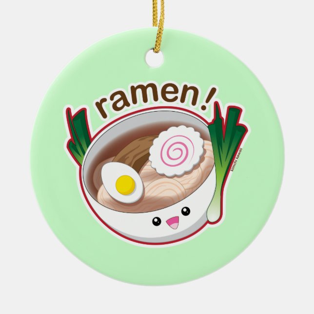 Ramen! Keramikornament (Vorne)