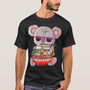 Ramen Koala Anime Otaku Japanisch Noodles Gift Gir T-Shirt