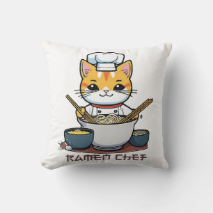 Ramen-Koch Kissen