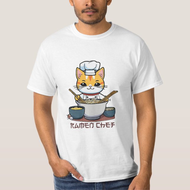 Ramen Koch T-Shirt (Vorderseite)