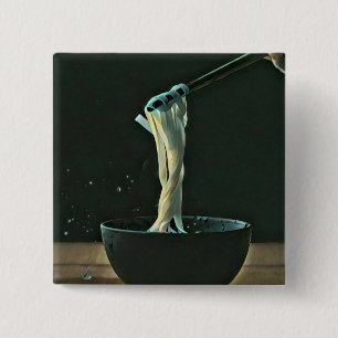 Ramen-Liebhaber-Kunstwerk Button
