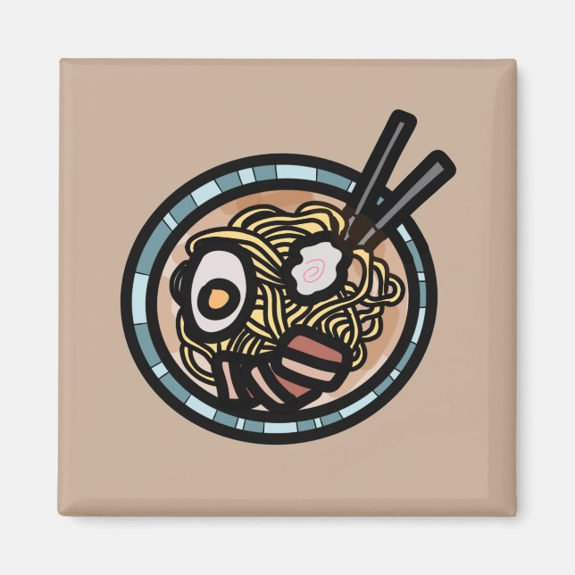 Ramen liebt niedliches Japanisch Magnet (Vorne)