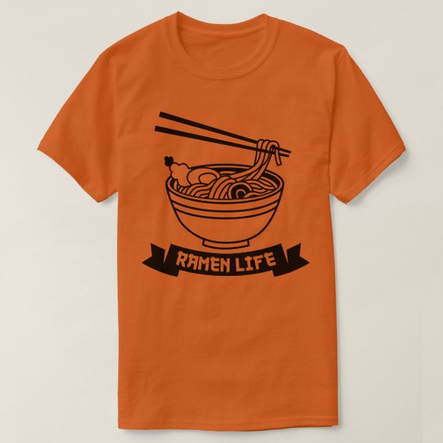 Ramen Life Bowl of Noodles T-Shirt (Design vorne)