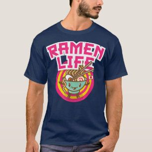 Ramen Life Kawaii Anime Japanisch  T-Shirt