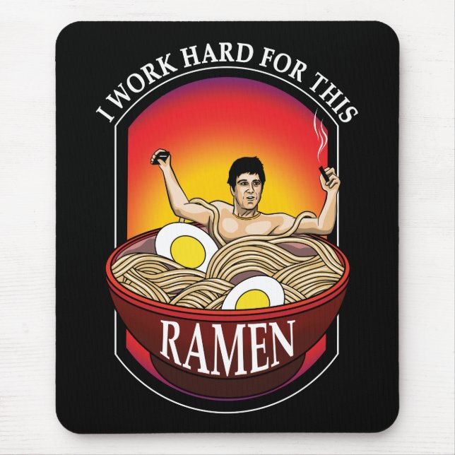 Ramen Lover Gangster Mousepad (Vorne)