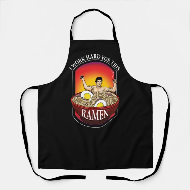 Ramen Lover Gangster Schürze (Vorderseite)