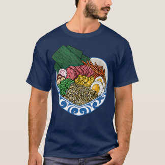Ramen Lover Heart Bowl Japanische Noodles T-Shirt