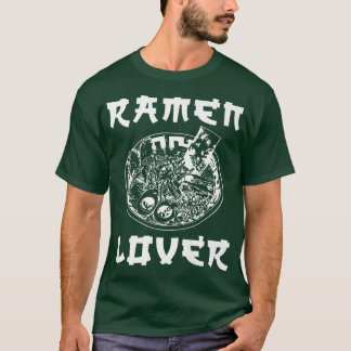 Ramen Lover Japanese Soup Food Art Zitat 1967 T-Shirt