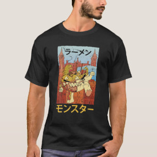 Ramen Monster - Kawaii Anime - Japanese Aesthetics T-Shirt