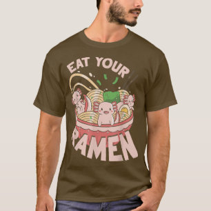 Ramen Noodle Bowl Liebe Japanisch Kawaii essen Ihr T-Shirt