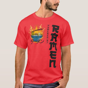 Ramen Noodle Bowl Liebe Japanisch Kawaii Powered b T-Shirt