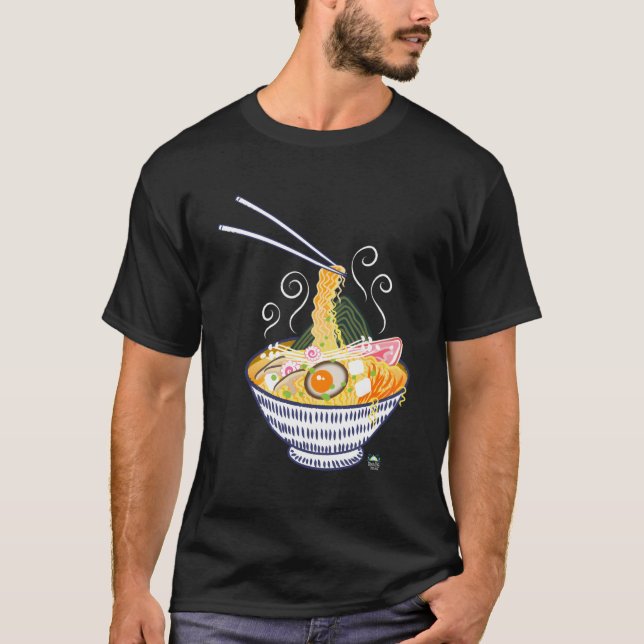 Ramen Noodle Bowl T-Shirt (Vorderseite)