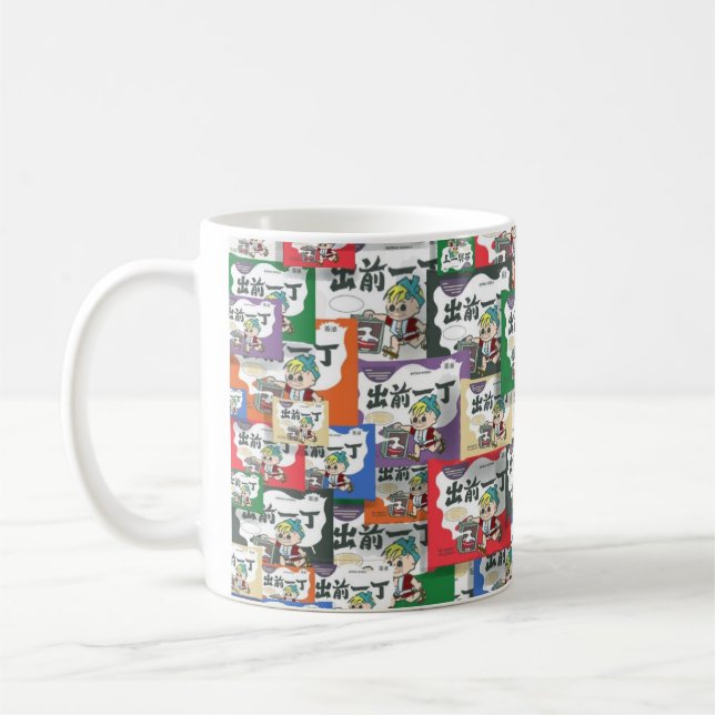 Ramen noodle jigsaw kaffeetasse (Links)