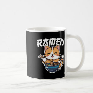 Ramen Noodle Neko Cat Japanisch Kawaii Manga Anime Kaffeetasse