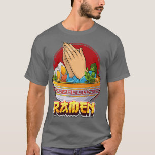 Ramen Noodle Soup Japanisches Gericht Christlicher T-Shirt