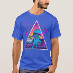 Ramen Noodles 90s Kunstästhetische Vaporwave Astro T-Shirt