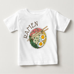 Ramen Noodles Bowl Japanischer Restaurant Feinschm Baby T-shirt