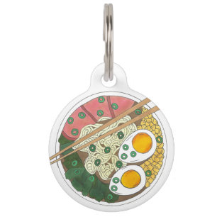 Ramen Noodles Bowl Japanischer Restaurant Feinschm Tiermarke