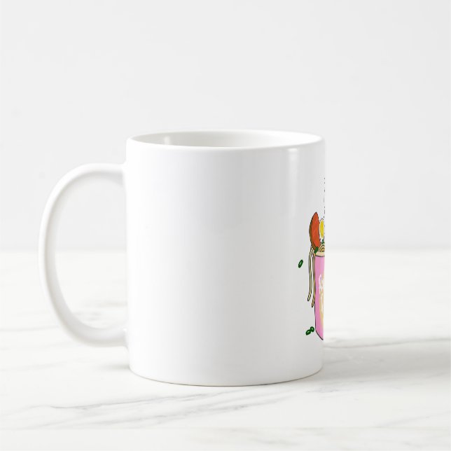 Ramen Noodles Cat Kaffeetasse (Links)